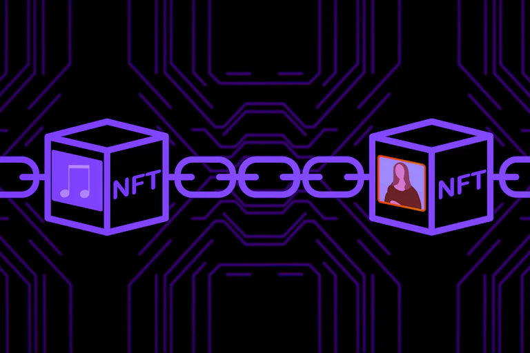 Blockchain art