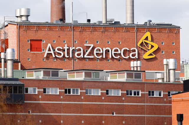 An AstraZeneca factory