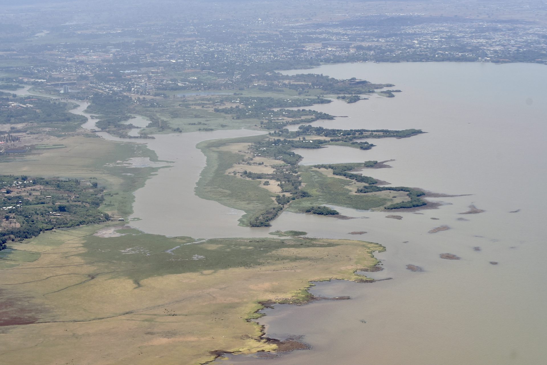 Lake Tana in Ethiopia.