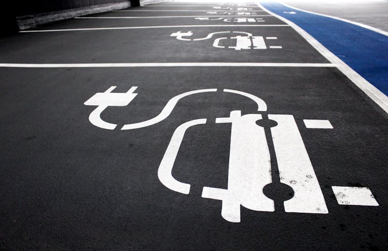 EV charging space