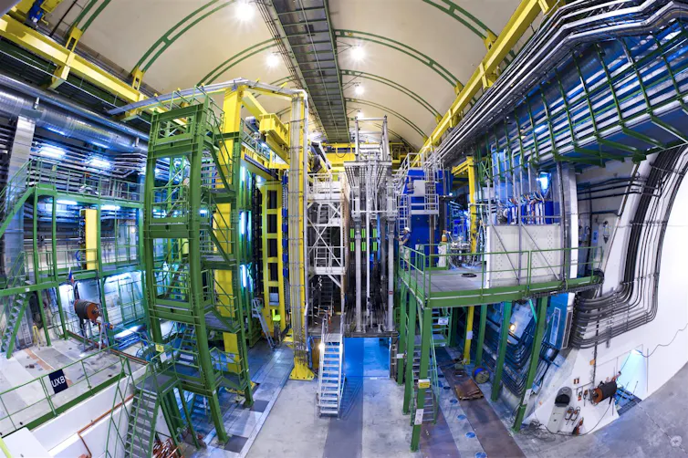 Image of the LHCb experiment.