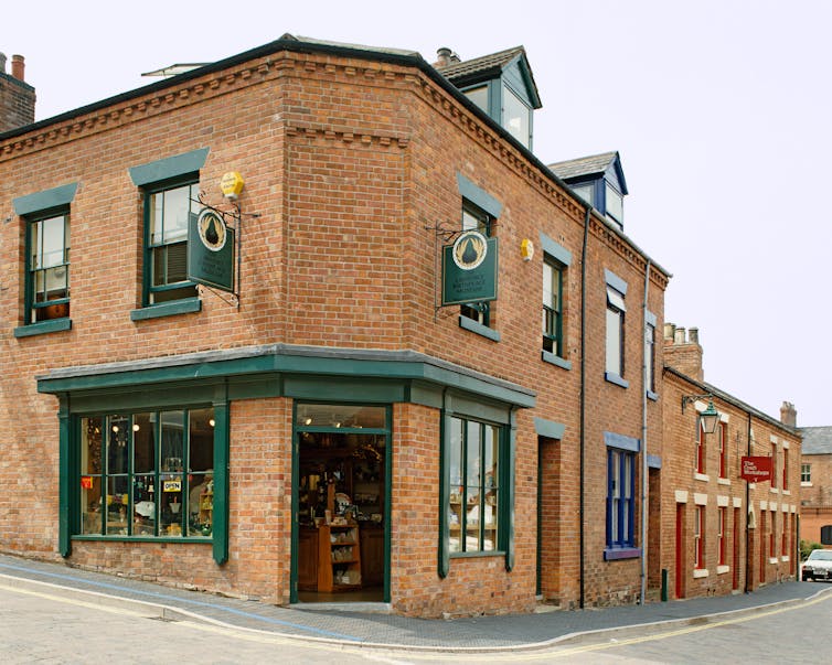 Exterior of the DH Lawrence Birth Place Museum.