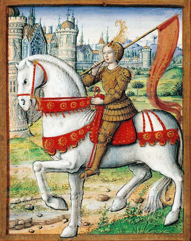 Painting of Joan of Arc