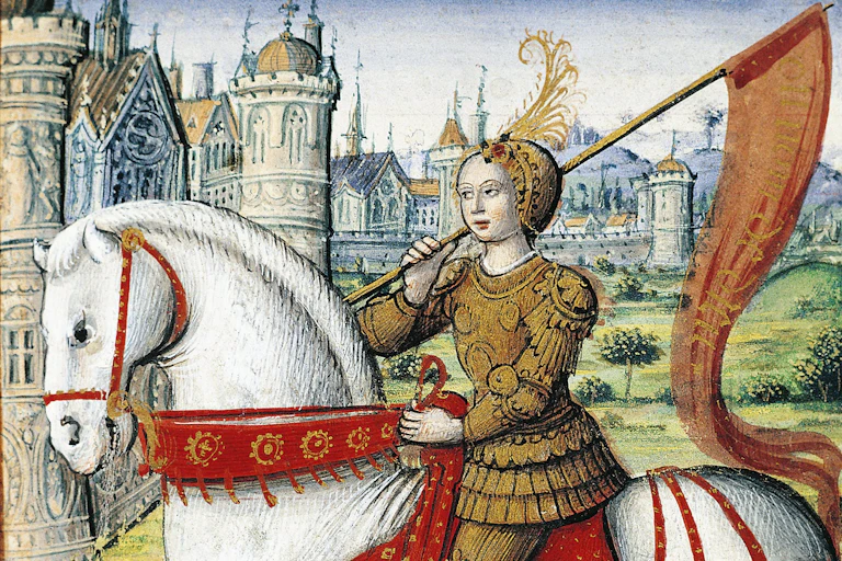 Painting of Joan of Arc