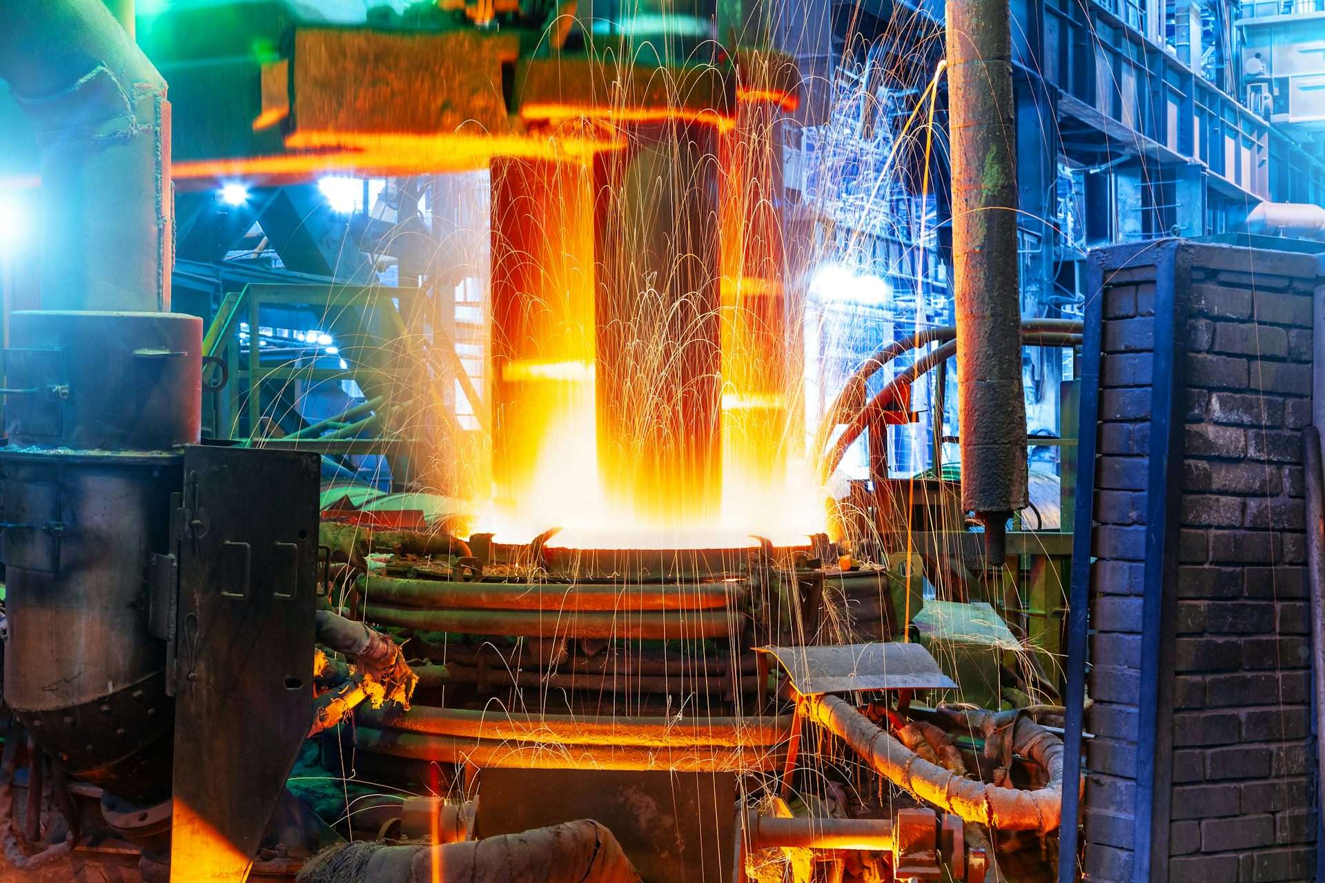 electric arc furnace steelmaking