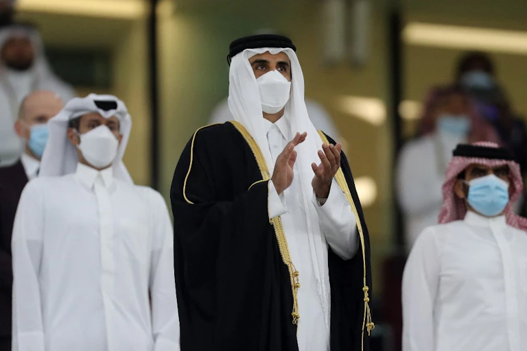 L'émir du Qatar Tamim bin Hamad al-Thani