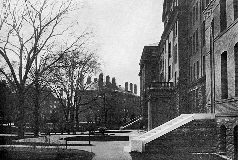1913 photo of Agassiz Museum at Harvard University