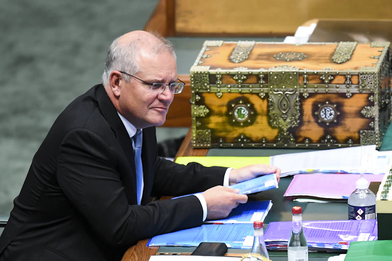 Scott Morrison in the house of representatives