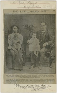 the hidden history of Chinese Australian women at a time of anti-Asian immigration laws