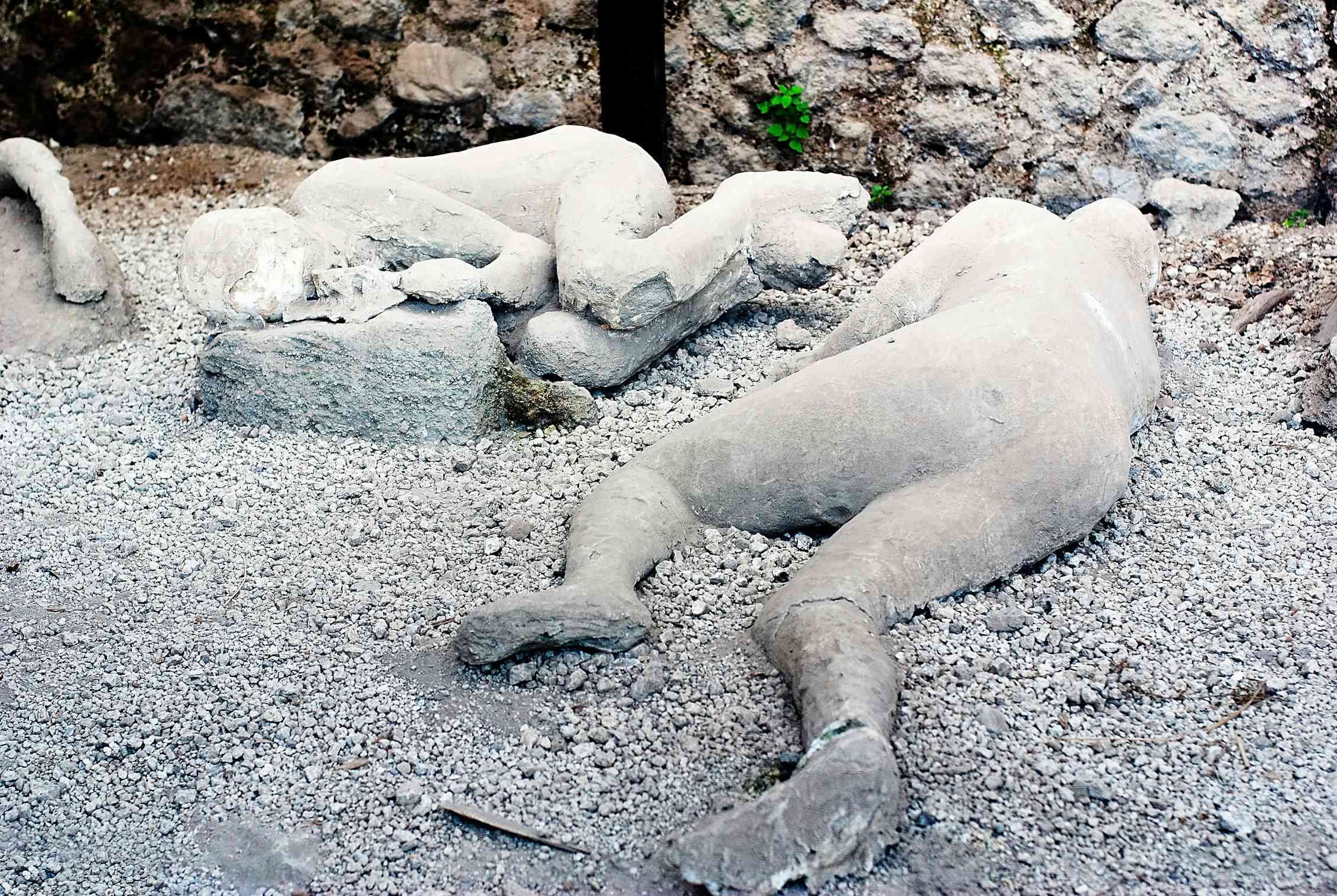 Pompeii: ancient remains are helping scientists learn what happens to a body caught in a ...