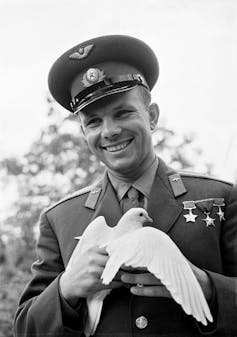 Yuri Gagarin's boomerang: the tale of the first person to return from space, and his brief encounter with Aussie culture