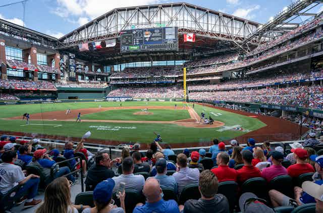 Baseball stadiums are filling up – but an analysis of the NFL's