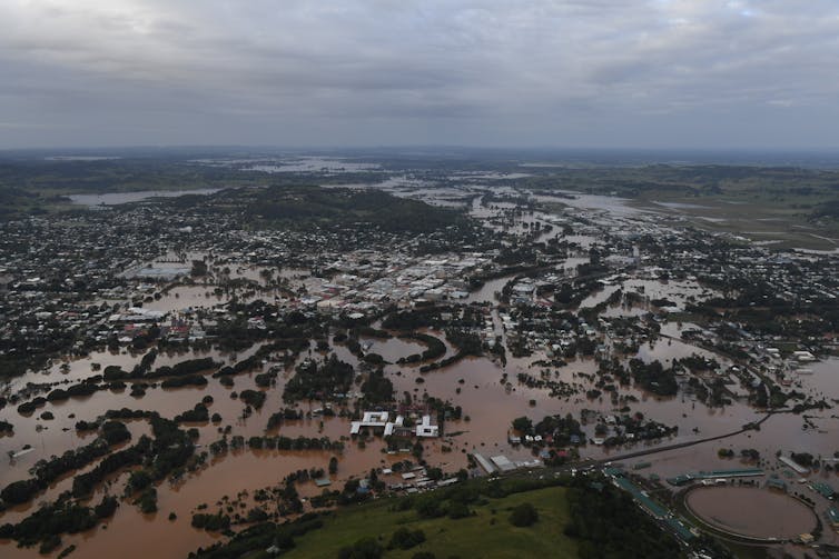 Flooding in the Northern Rivers area in 2017.