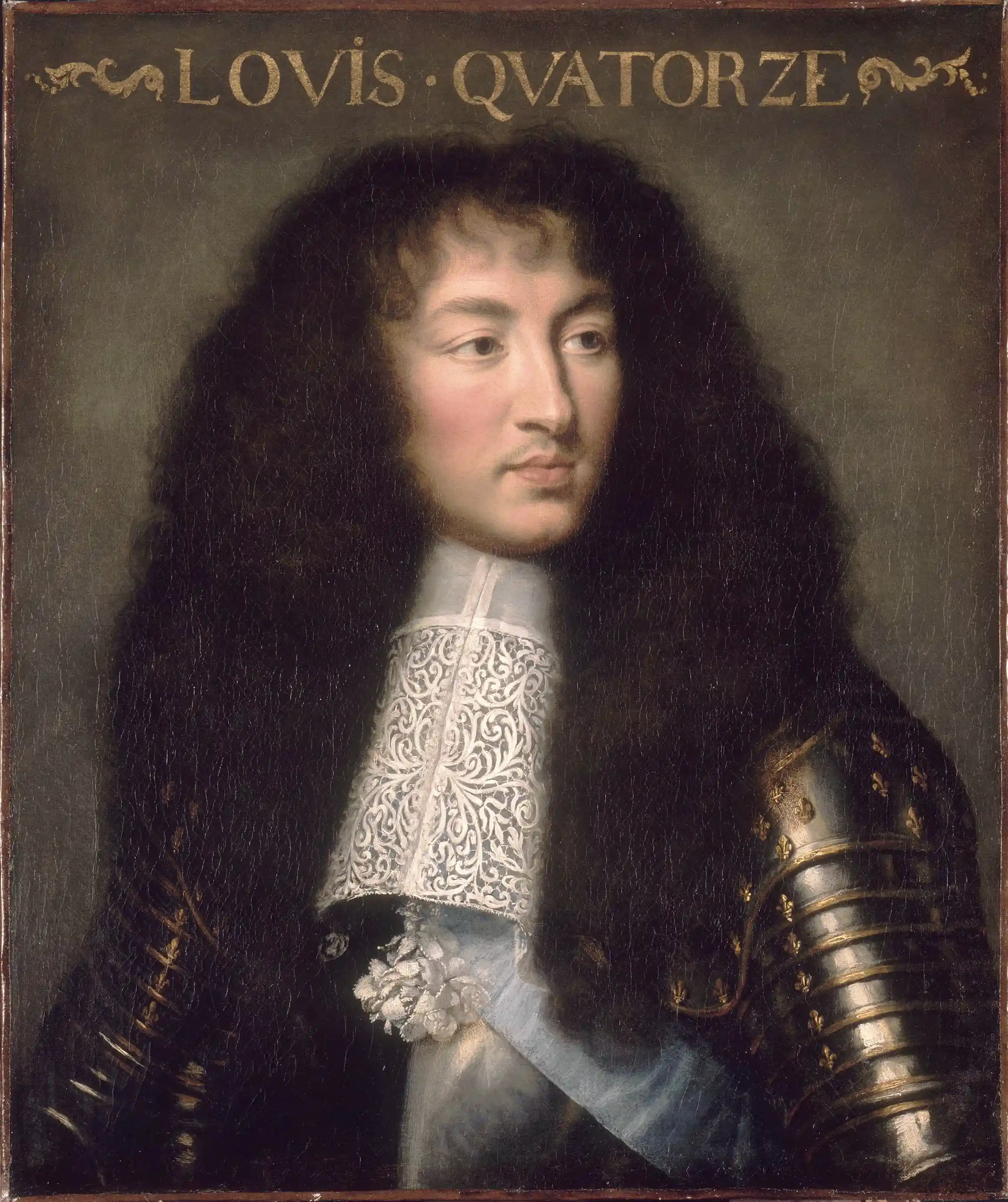 Louis XIV (Charles Le Brun, 1661-1662). Wikimedia Commons
