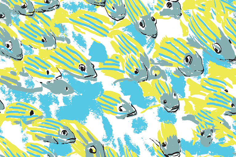 Illustration de poissons
