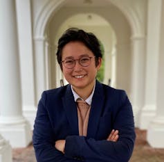 University of Virginia's first transgender student council president, Abel Liu