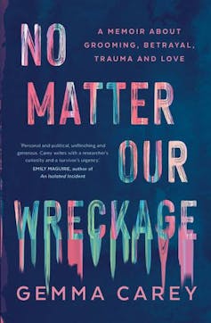 book cover: No matter our wreckage