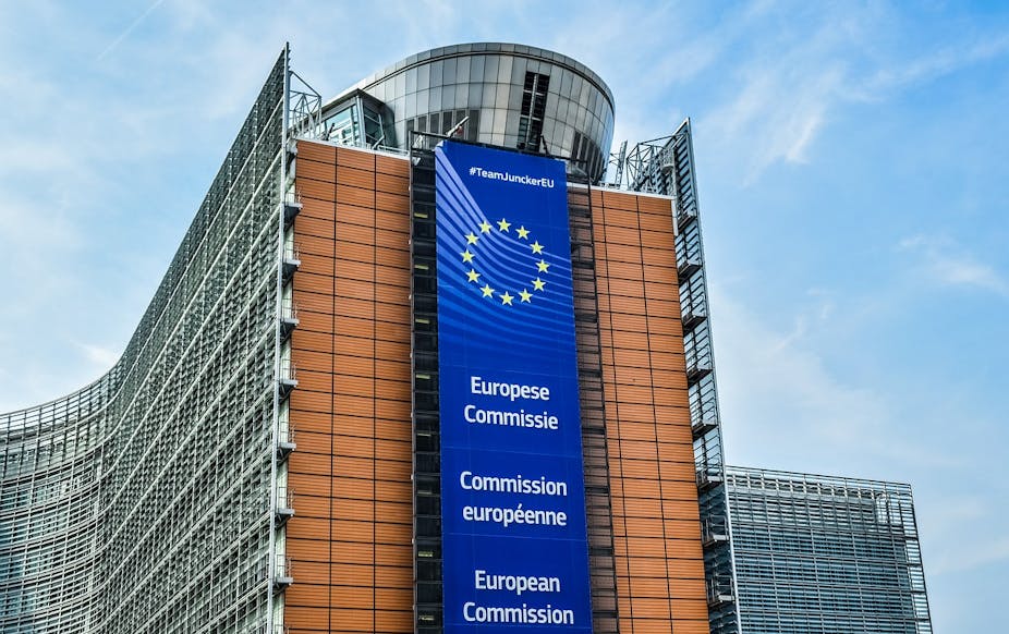 European Commission headquarters in Brussels, Belgium.