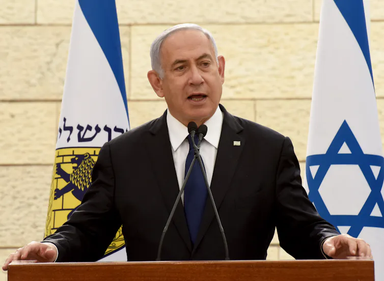 Benjamin Netanyahu.