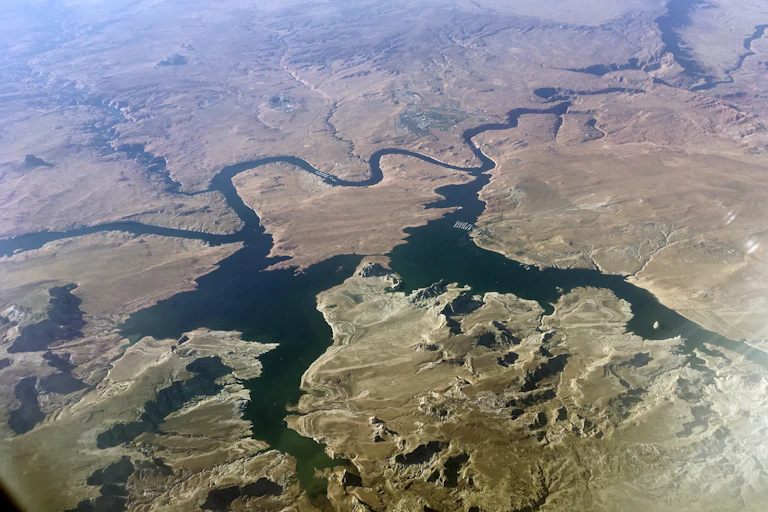 Seven western states share water from the Colorado River.