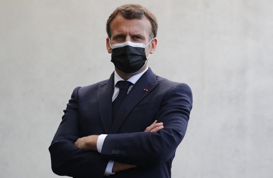 photo Macron Allocution Avril 2021 la decision dans la crise sanitaire ou