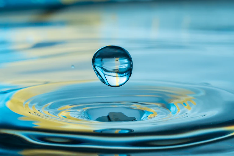 droplet of water