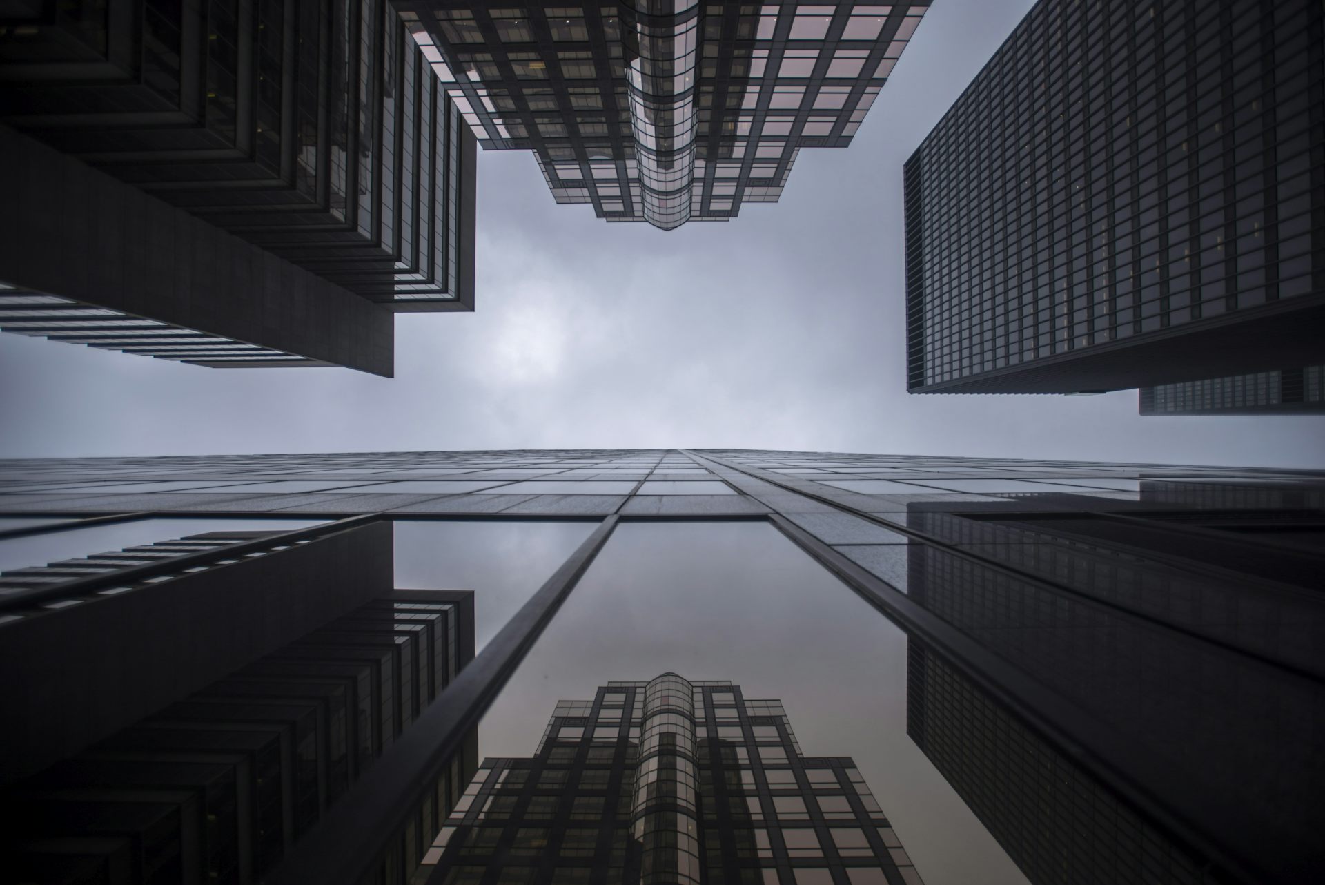 Bank building in Toronto's financial district.