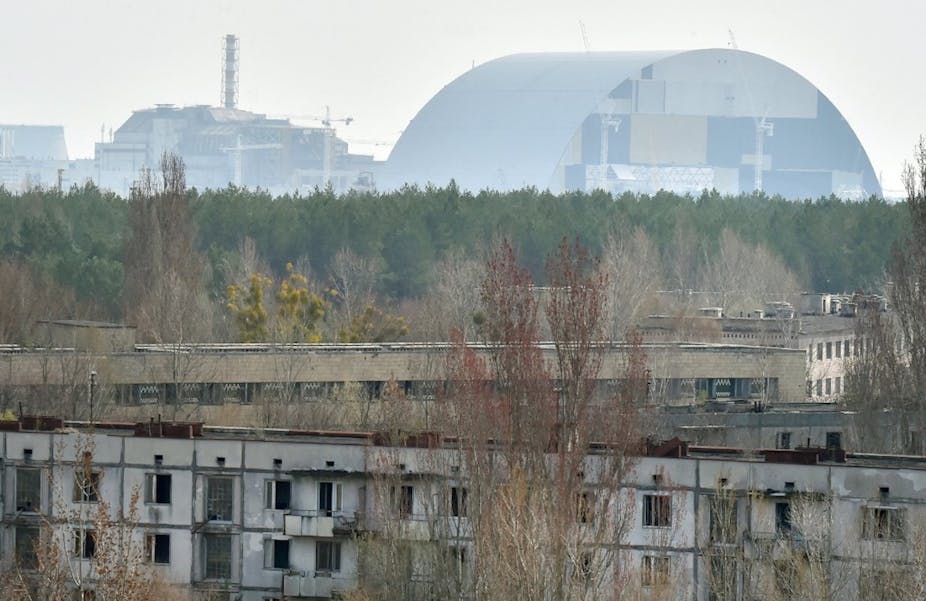Le dôme de Tchernobyl