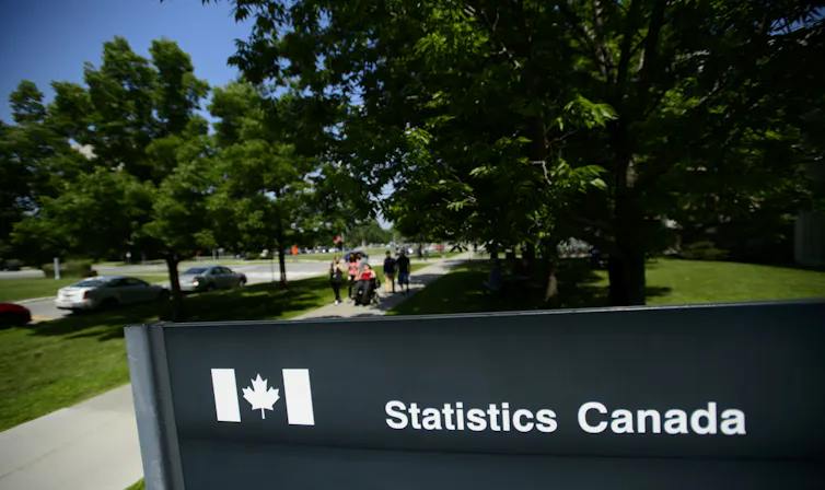 Statistics Canada sign