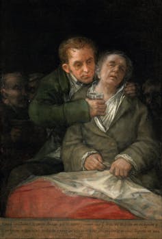 La muerte de Goya