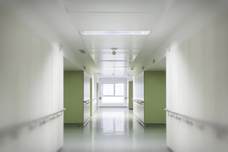 Hospital corridor