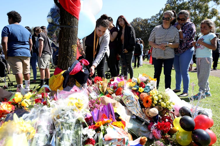 A memorial service for two Aboriginal teenagers who drowned after being chased by police.