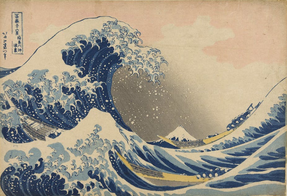La « Grande Vague » d'Hokusai, une image pour penser notre avenir ?