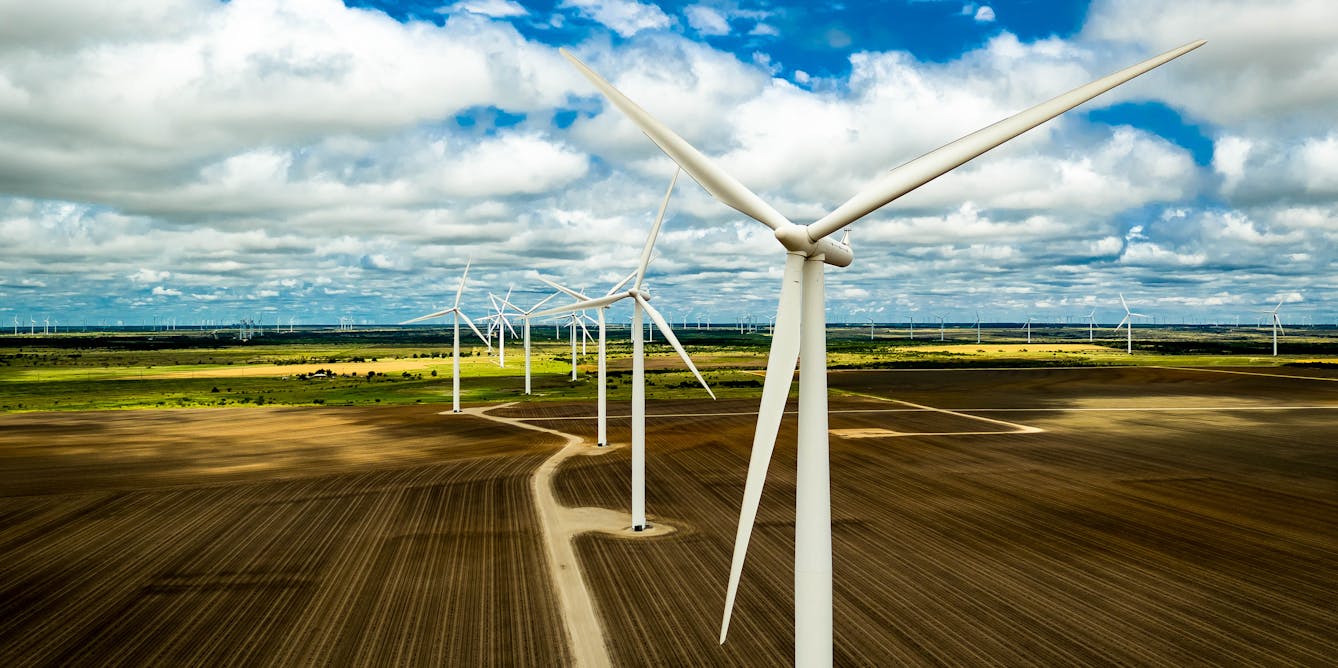 Estimate the Energy of an Utterly Massive Wind Turbine