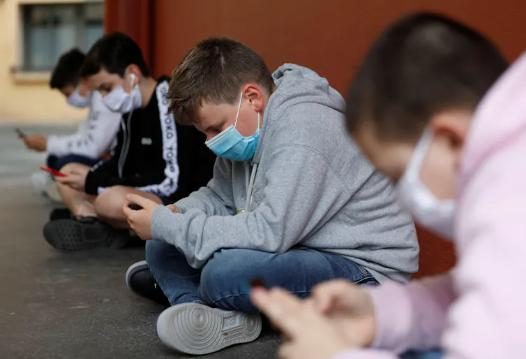 The French government has advised schools to issue mobile phone bans