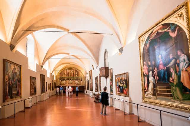 Florentine gallery interior