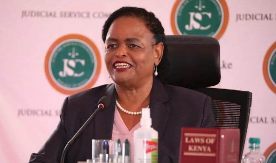 Kenya's Chief Justice-designate Martha Koome