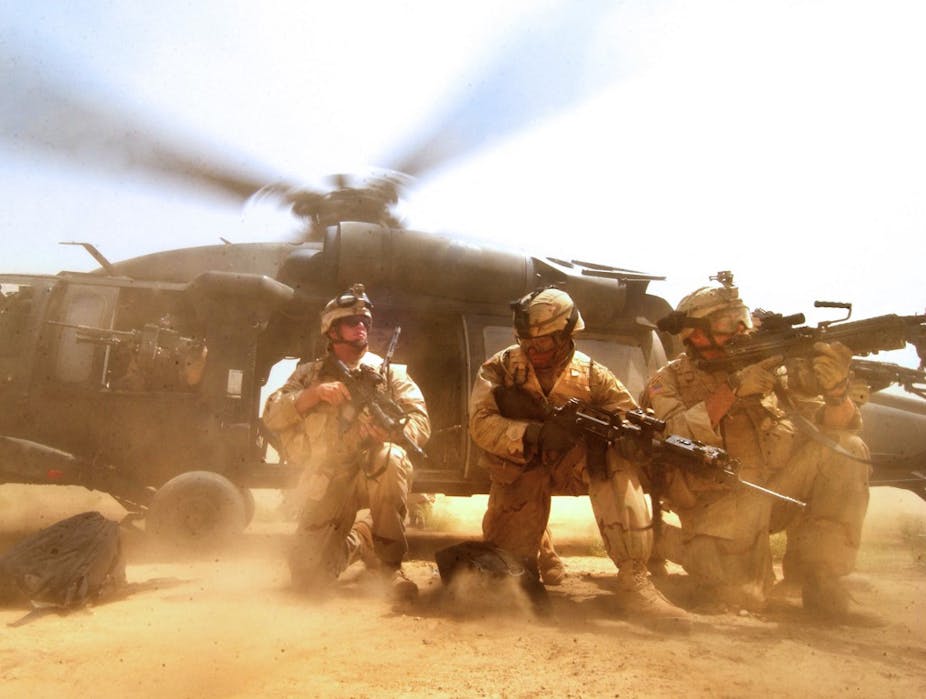 Soldats américains en Irak en 2005