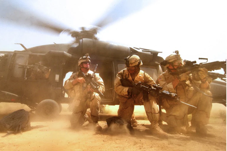 Soldats américains en Irak en 2005