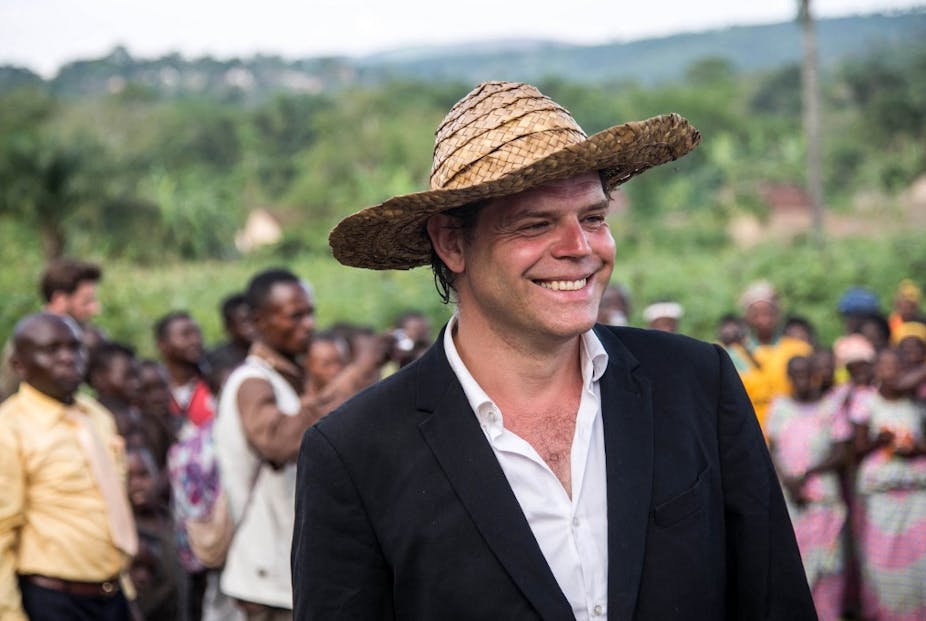 Renzo Martens in Lusanga, Democratic Republic of the Congo