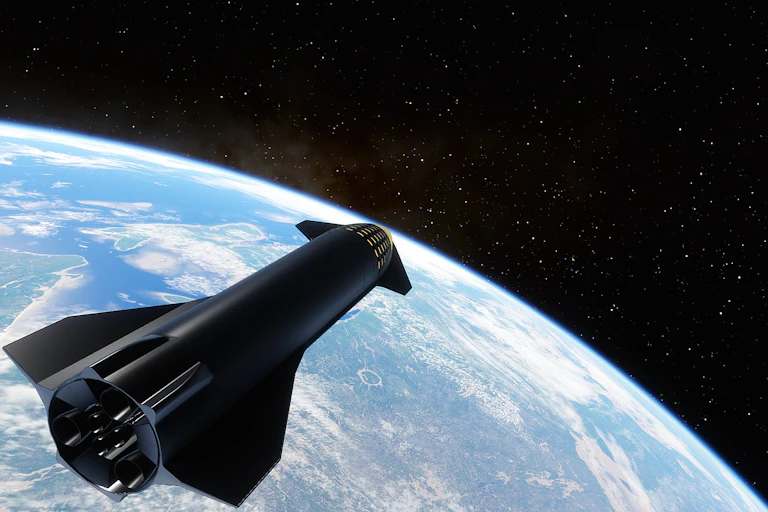 SpaceX concept of Starship.