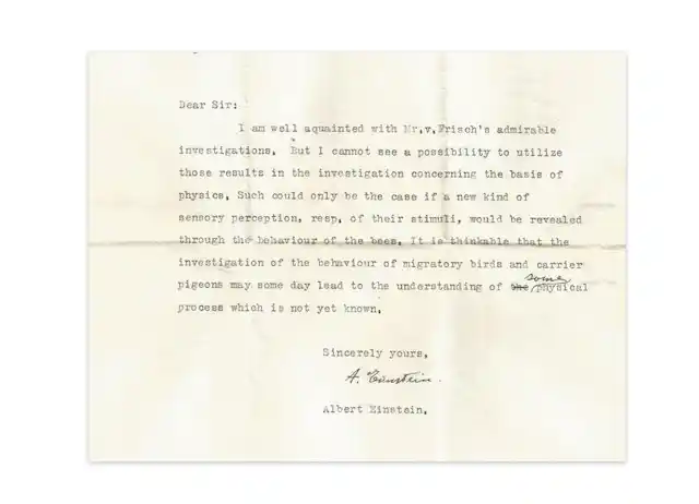 University Of Bern Sidler Strasse 53oia Bern Ein Usa 06 June 1907 Dear Mr Einstein Your Applicationf At This Tise And As Such You Are Not Eligible For The Position Of Associate