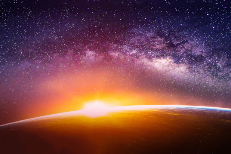Image of the milky way galaxy.