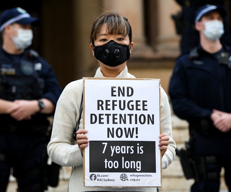 With billions more allocated to immigration detention, it's another bleak year for refugees