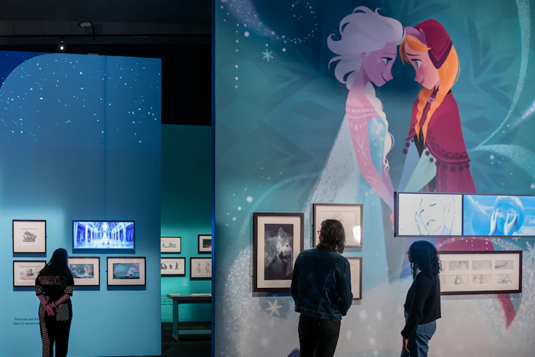 Art exhibition space