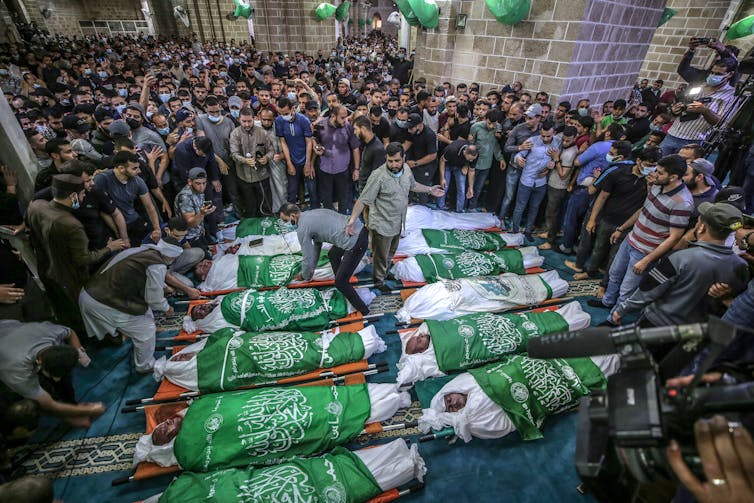 A funeral in Gaza