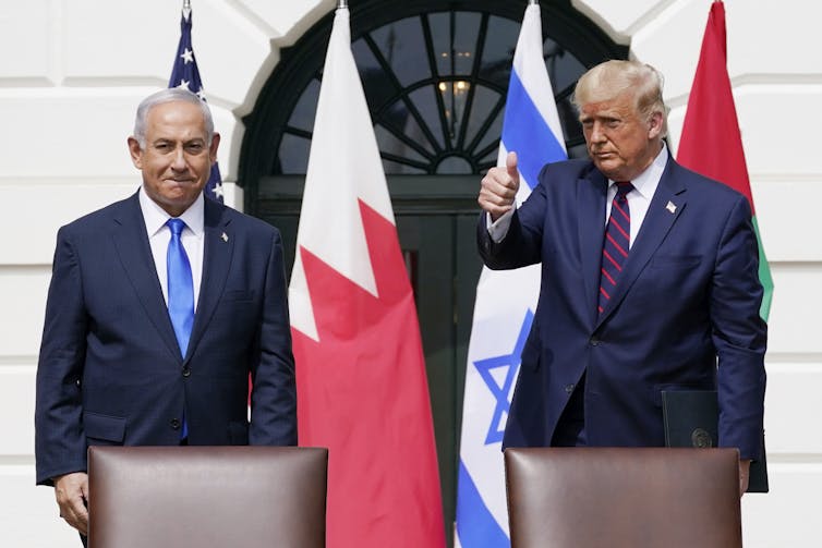 Trump's peace plan was dismissed by the Palestinians.