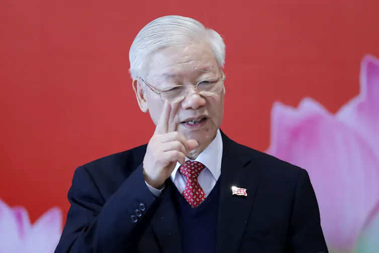 Vietnam Communist Party Secretary General Nguyen Phu Trong