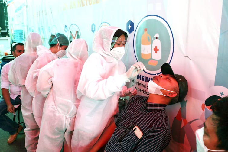 Indonesia's vaccine rollout has been slow.