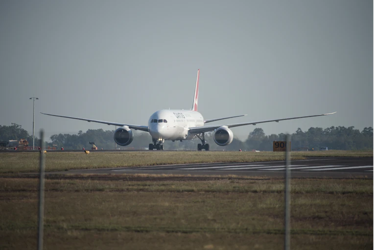 The Qantas repatriation flight from India lands in Darwin on May 15.